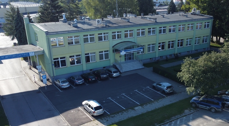 Budynek Wojewódzkiego Biura Geodezji po remoncie.